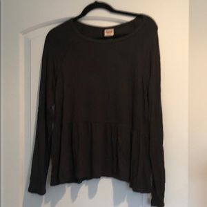 Dark green long sleeve